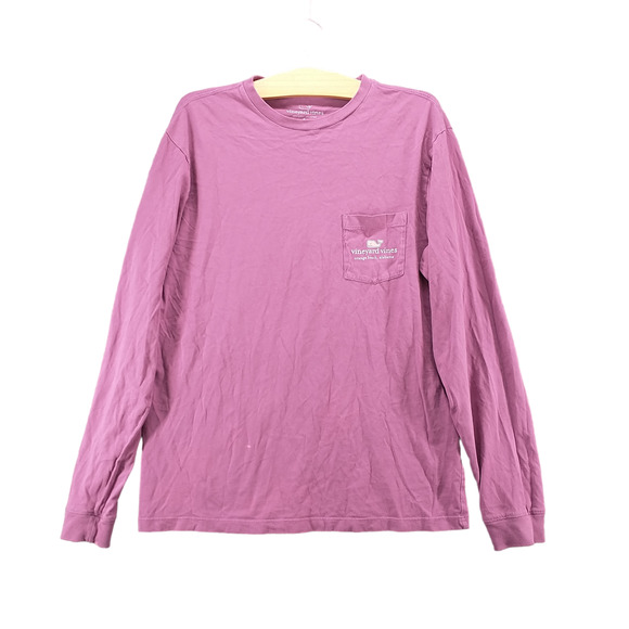 Vineyard Vines Men's Orange Beach Alabama Graphic T-Shirt Purple Small Pocket - Picture 1 of 14